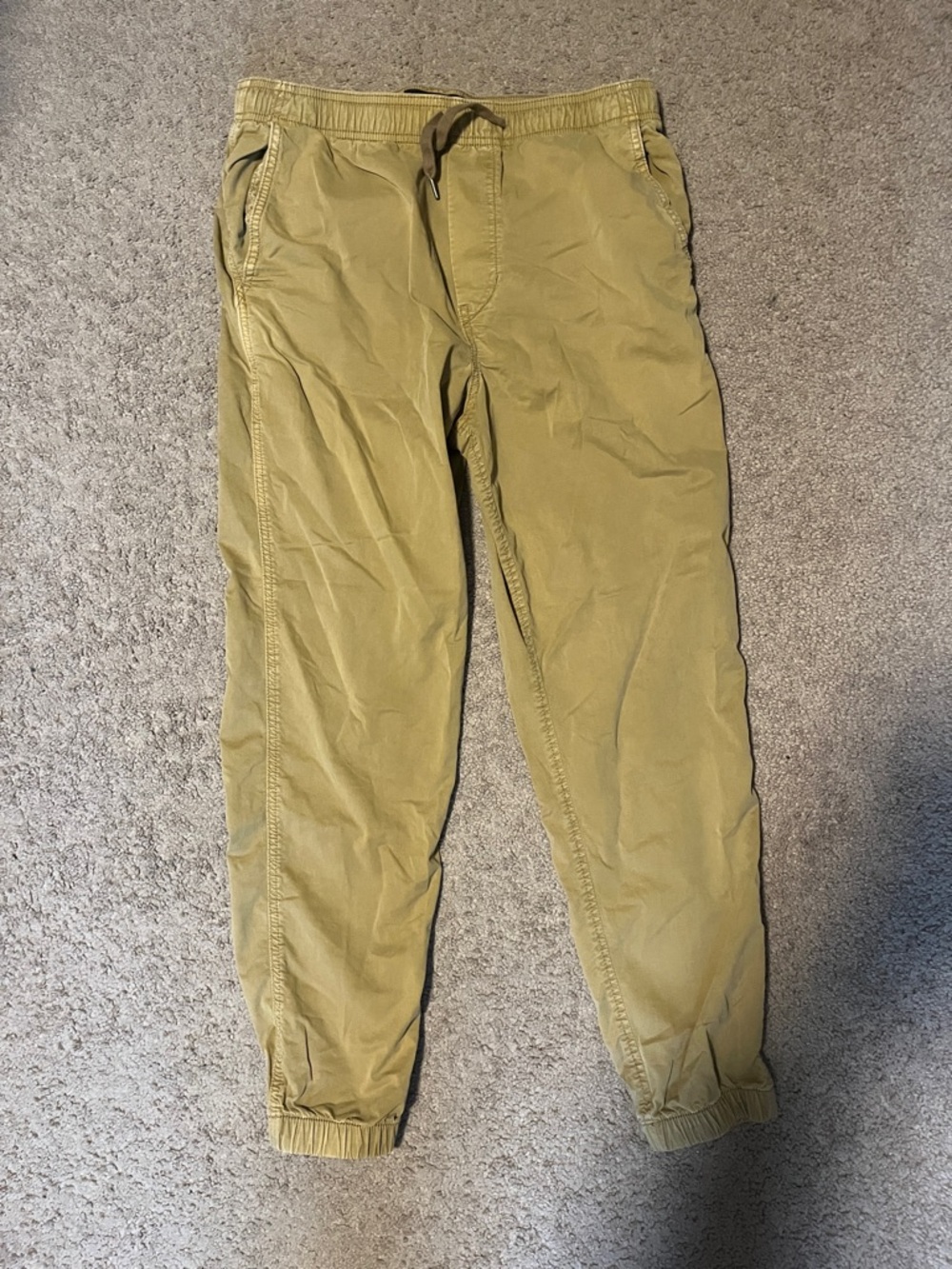 American Eagle Men's Tan Casual Jogger Pants - size small